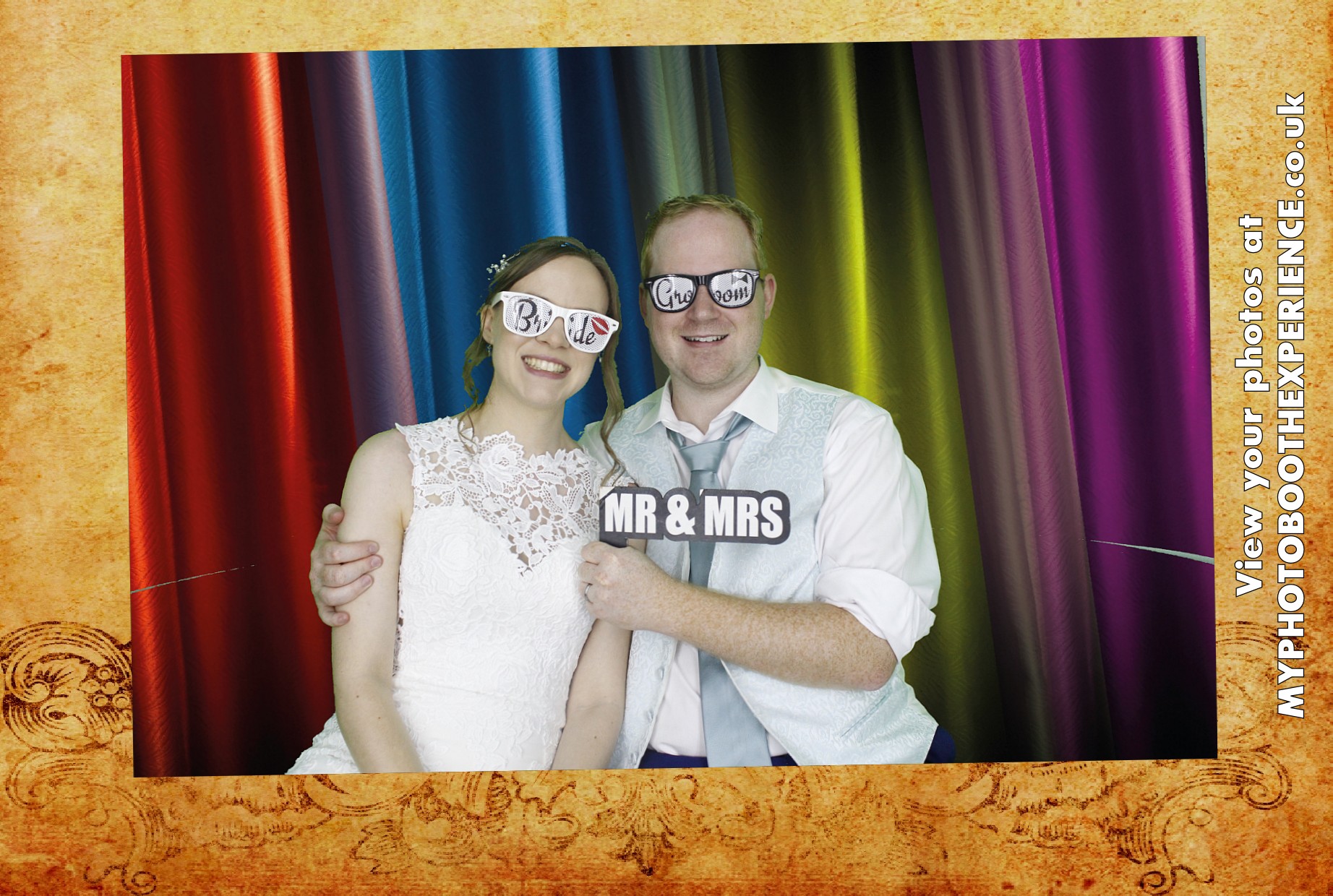 Rebecca and Warren's Wedding | View more photos from the event at gallery.myphotoboothexperience.co.uk/u/MyPhotoBoothExperienceLtd/Rebecca-and-Warrens-Wedding